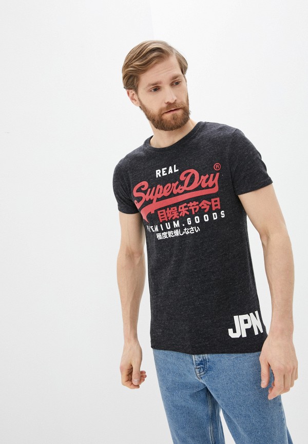 

Футболка Superdry, Серый, VL DUO TEE
