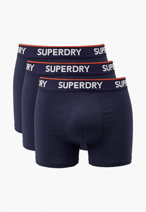 

Трусы 3 шт. Superdry, Синий, CLASSIC BOXER TRIPLE PACK
