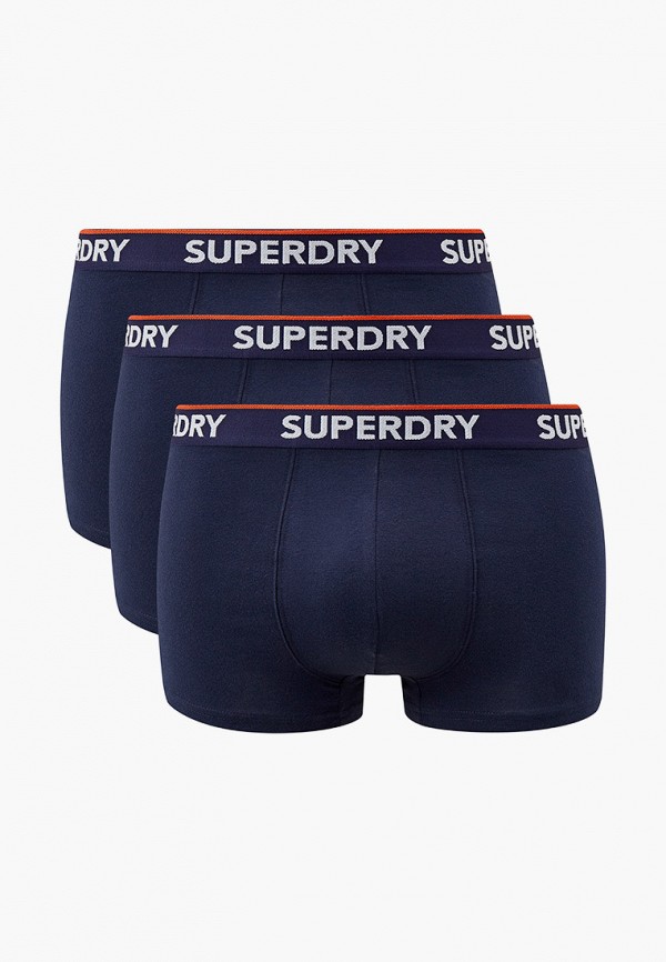 

Трусы 3 шт. Superdry, Синий, CLASSIC TRUNK TRIPLE