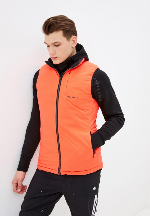 

Жилет утепленный Superdry, Разноцветный, TRAINING REVERSIBLE GILET