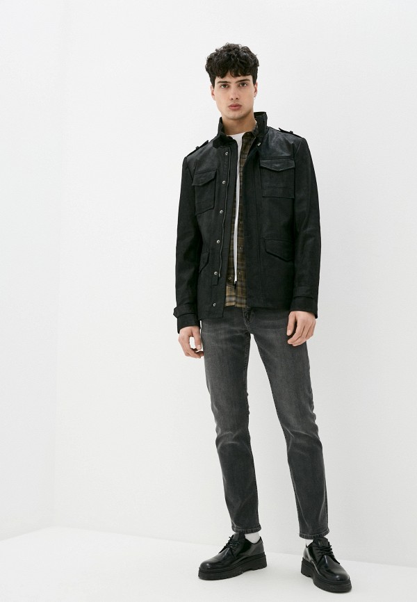 фото Куртка кожаная urban fashion for men