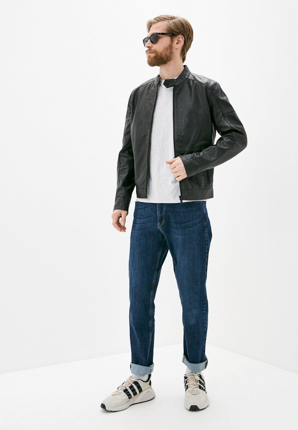 фото Куртка кожаная urban fashion for men