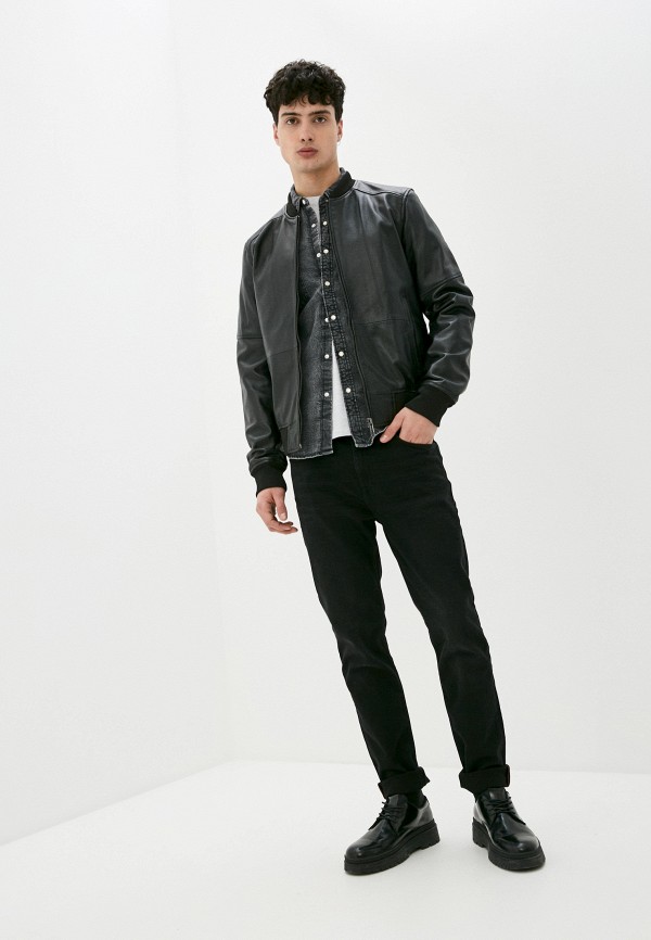 фото Куртка кожаная urban fashion for men