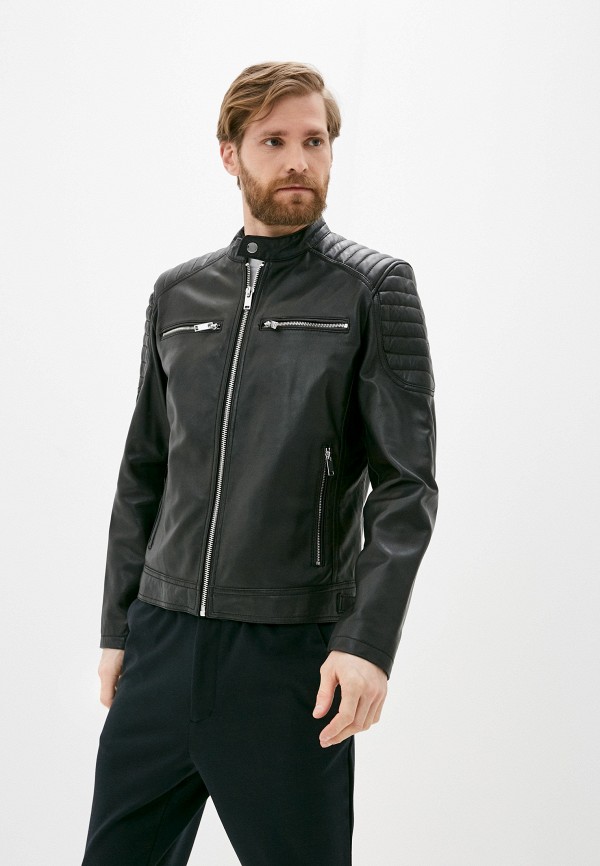 фото Куртка кожаная urban fashion for men