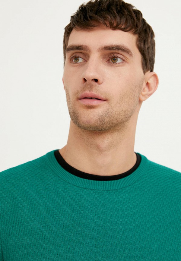 Джемпер Finn Flare зеленый, размер 56, фото 5