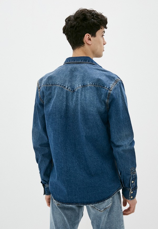 Рубашка джинсовая Colin's цвет синий  Фото 3