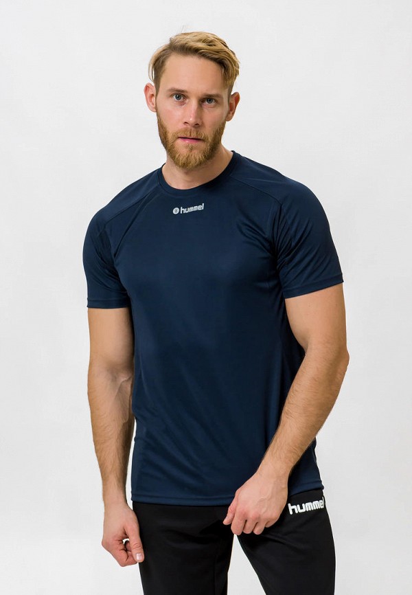 

Футболка спортивная Hummel, Синий, RUNNER