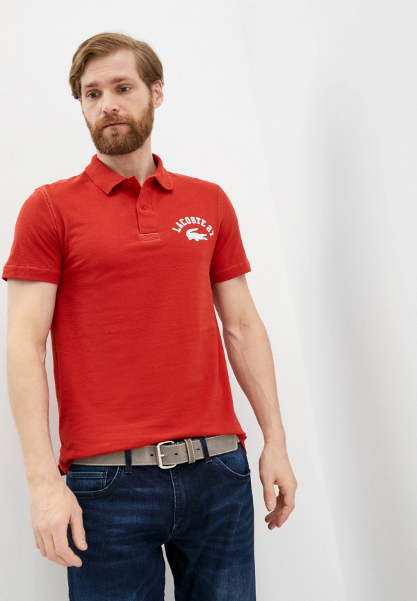 

Поло Lacoste, Красный