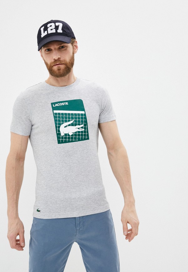 

Футболка Lacoste, Серый