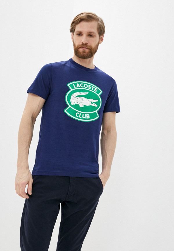 

Футболка Lacoste, Синий