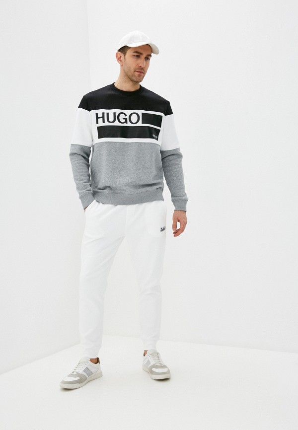 Свитшот Hugo цвет серый  Фото 3
