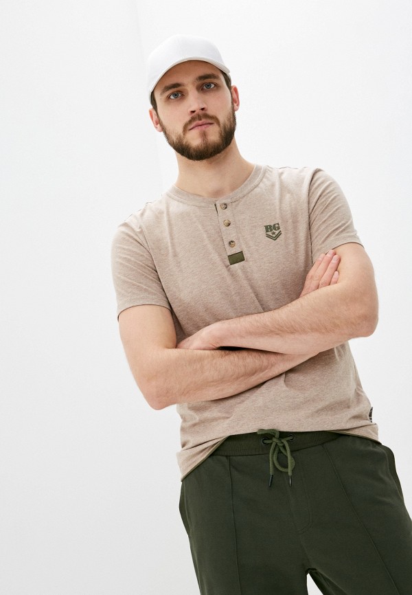 

Футболка Begood, Бежевый, SS21MJ225