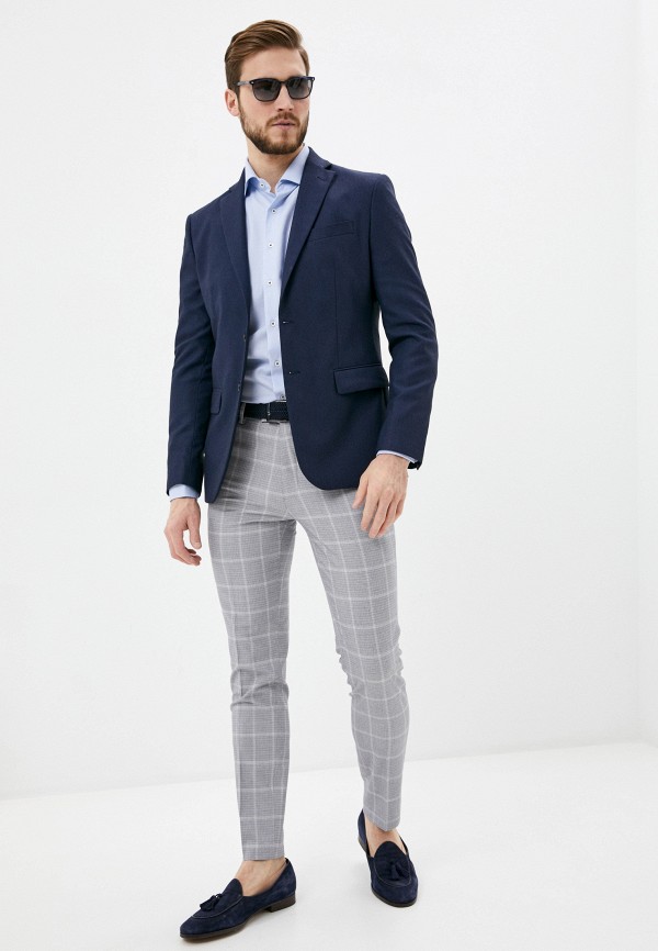 

Рубашка Eterna, Голубой, Modern Fit