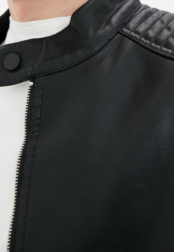 Куртка кожаная Baon цвет черный  Фото 5