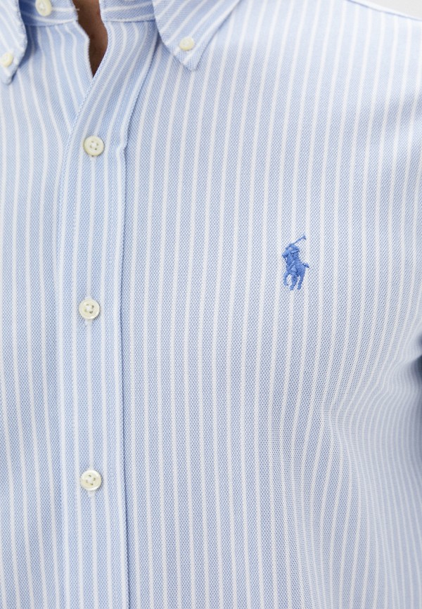 Рубашка Polo Ralph Lauren цвет голубой  Фото 5