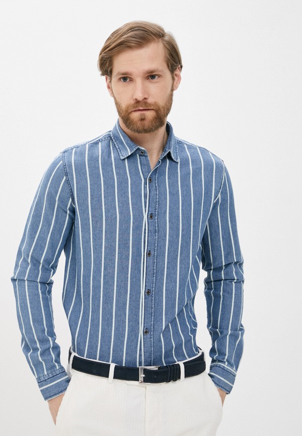 

Рубашка джинсовая Mavi, Синий, INDIGO SHIRT