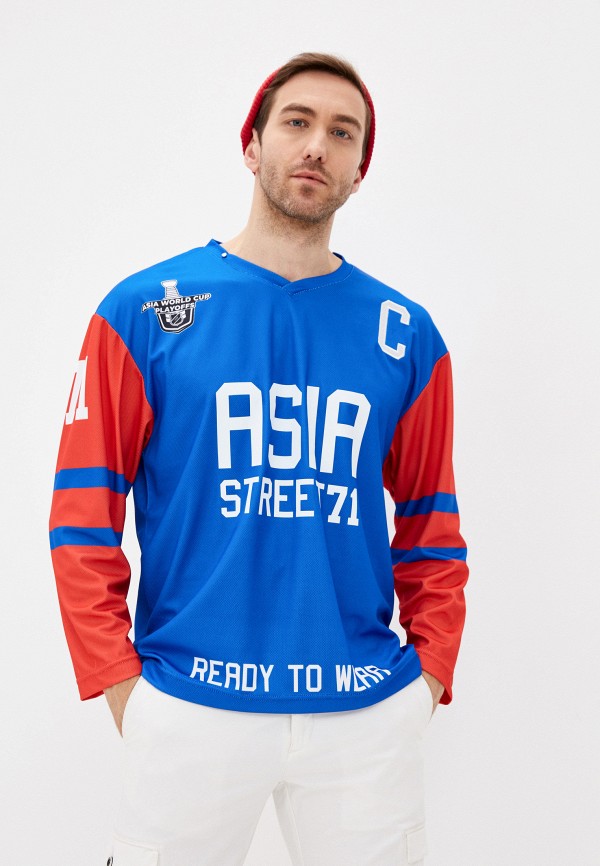 

Лонгслив Asia st 71, Синий
