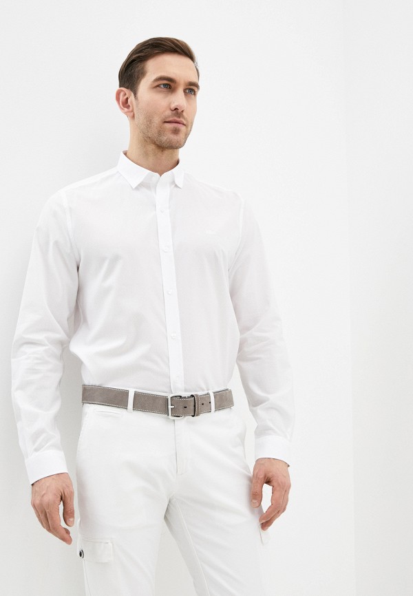 Рубашка Lacoste цвет белый 