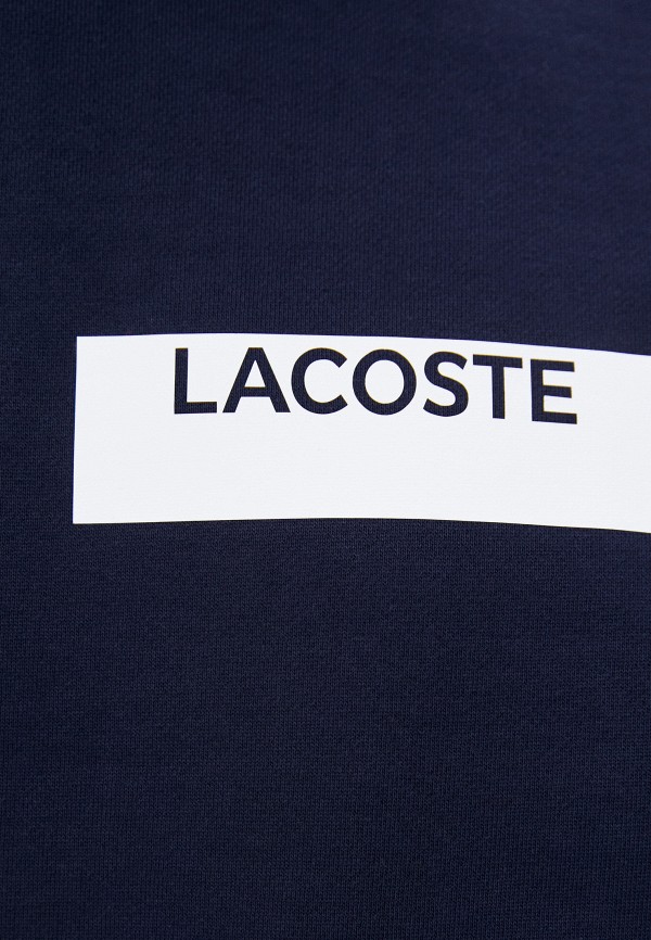 Свитшот Lacoste цвет синий  Фото 4