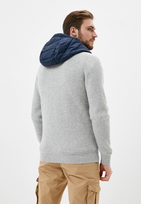 

Кардиган National Geographic, Серый, Merino-blend hoodie
