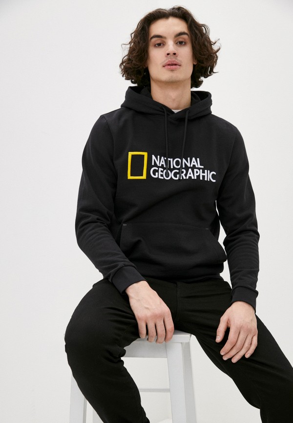 

Худи National Geographic, Черный, Logo-hoodie