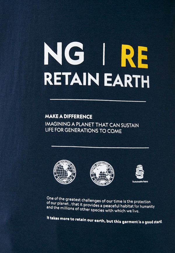 

Футболка National Geographic, Синий, T-shirt with front-print