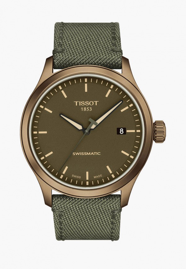 Часы Tissot цвет зеленый 