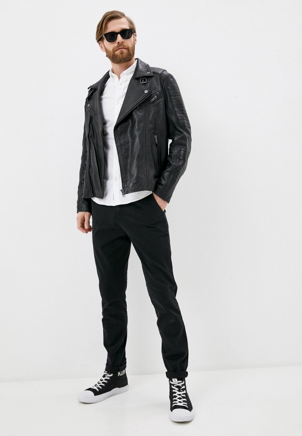 фото Куртка кожаная urban fashion for men