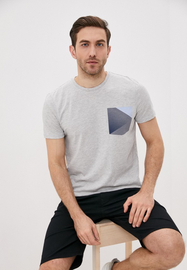 

Футболка Mavi, Серый, POCKET PRINTED T-SHIRT