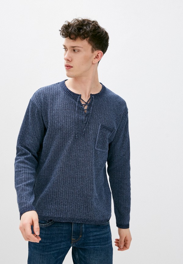 Джемпер Стим синий, размер 56, фото 1