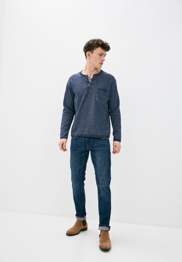 Джемпер Стим синий, размер 56, фото 2