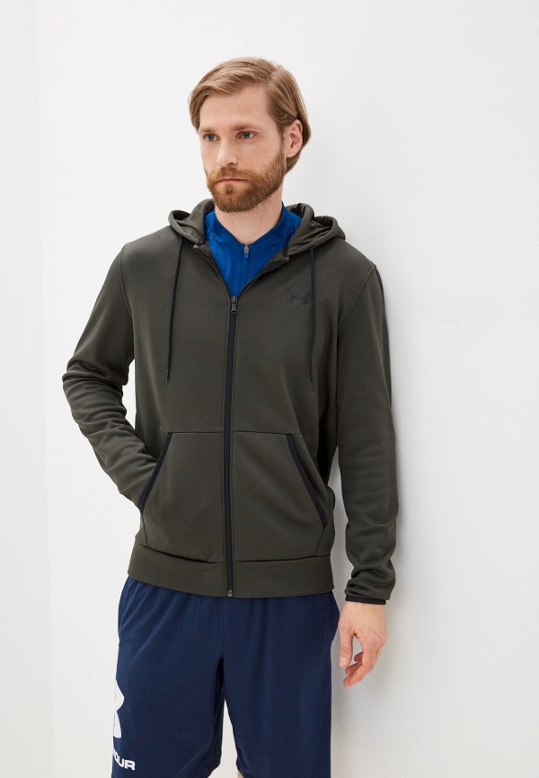 

Толстовка Under Armour, Хаки, Ua Armour Fleece Fz Hoodie