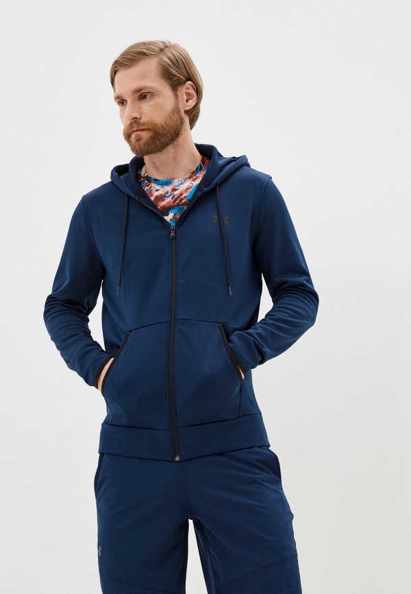 

Толстовка Under Armour, Синий, Ua Armour Fleece Fz Hoodie
