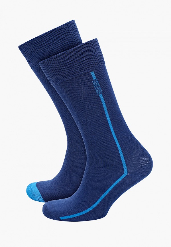 

Носки 2 пары Hugo, Синий, 2P RS Logo Stripe CC