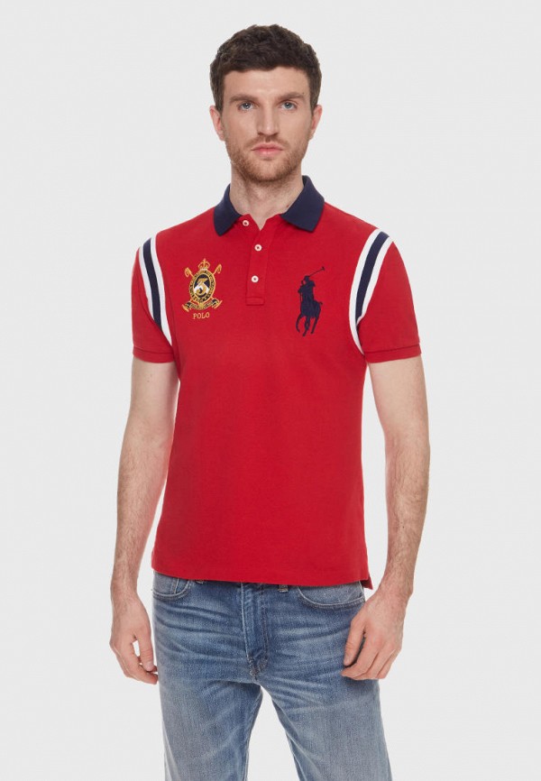 

Поло Polo Ralph Lauren, Красный, Polo Ralph Lauren MP002XM1H74Q