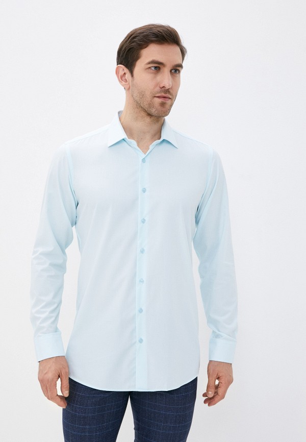 Рубашка Stenser цвет голубой  Фото 4