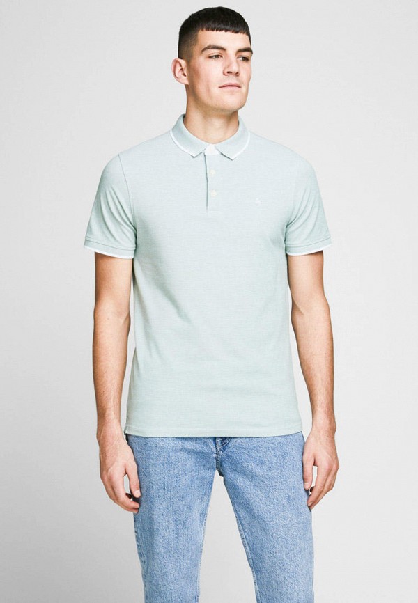 

Поло Jack & Jones, Бирюзовый