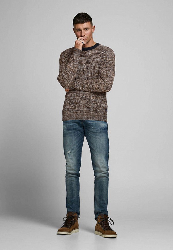 

Джемпер Jack & Jones, Коричневый, Jack & Jones MP002XM1H7SK