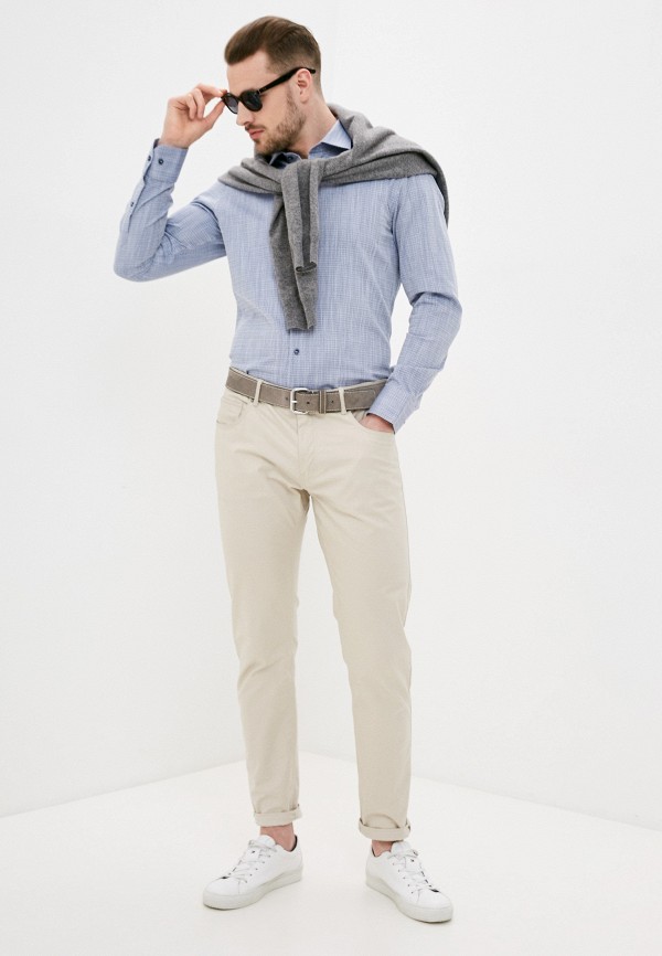 Рубашка Bawer голубой, размер 46, фото 2