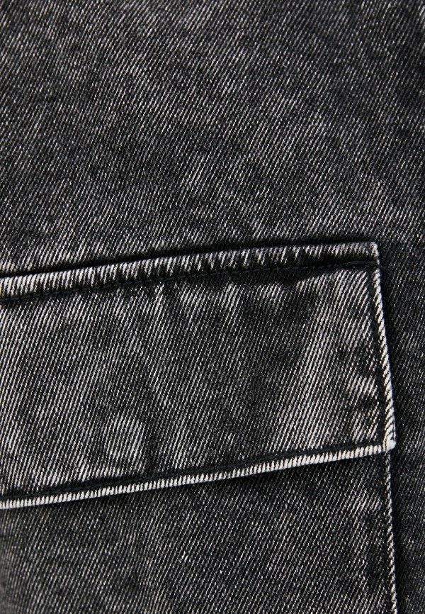 Рубашка джинсовая O'stin цвет серый  Фото 4