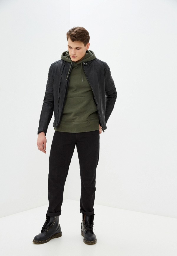 фото Куртка кожаная urban fashion for men