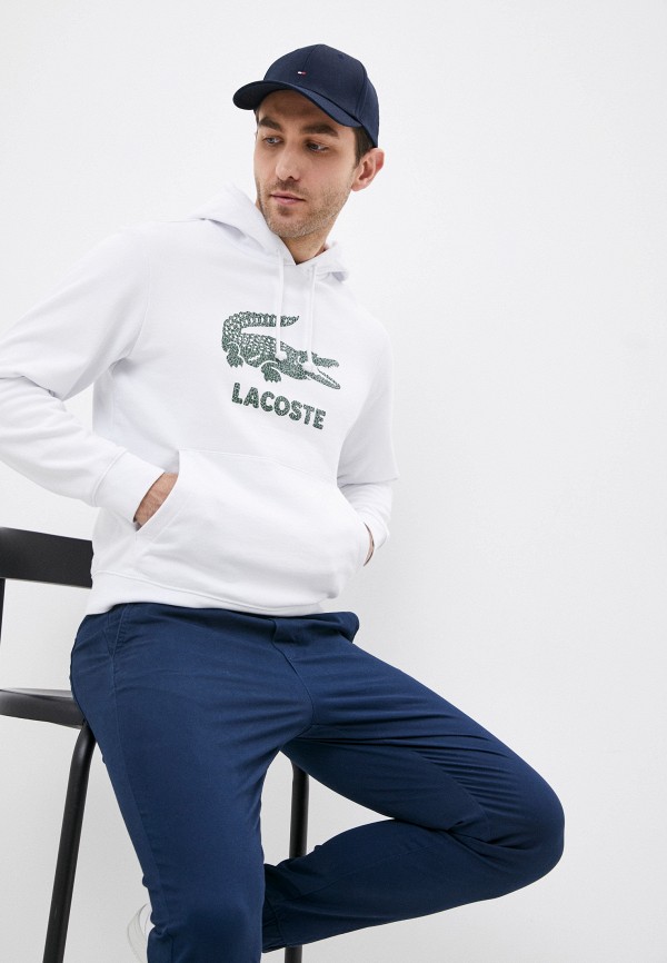 Худи Lacoste цвет белый 