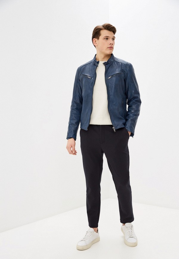 фото Куртка кожаная urban fashion for men