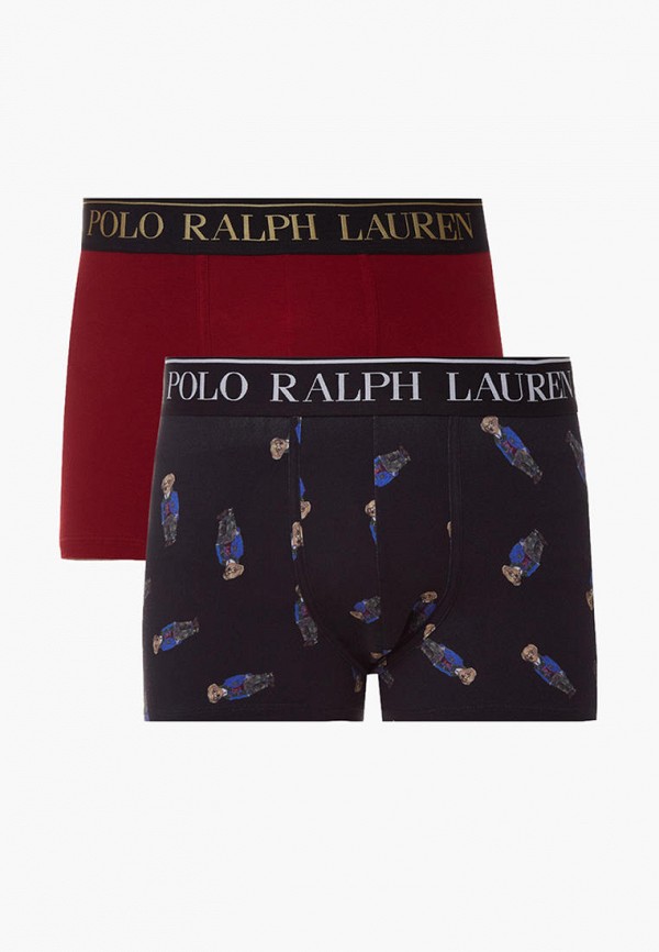 

Трусы 2 шт. Polo Ralph Lauren, Бордовый;черный, Polo Ralph Lauren MP002XM1H92X