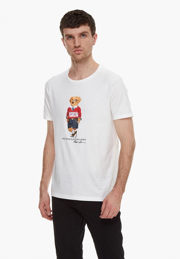 

Футболка Polo Ralph Lauren, Белый, Polo Ralph Lauren MP002XM1H937