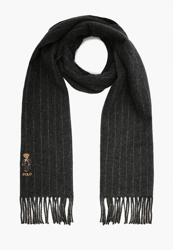 

Шарф Polo Ralph Lauren, Серый, 166х36