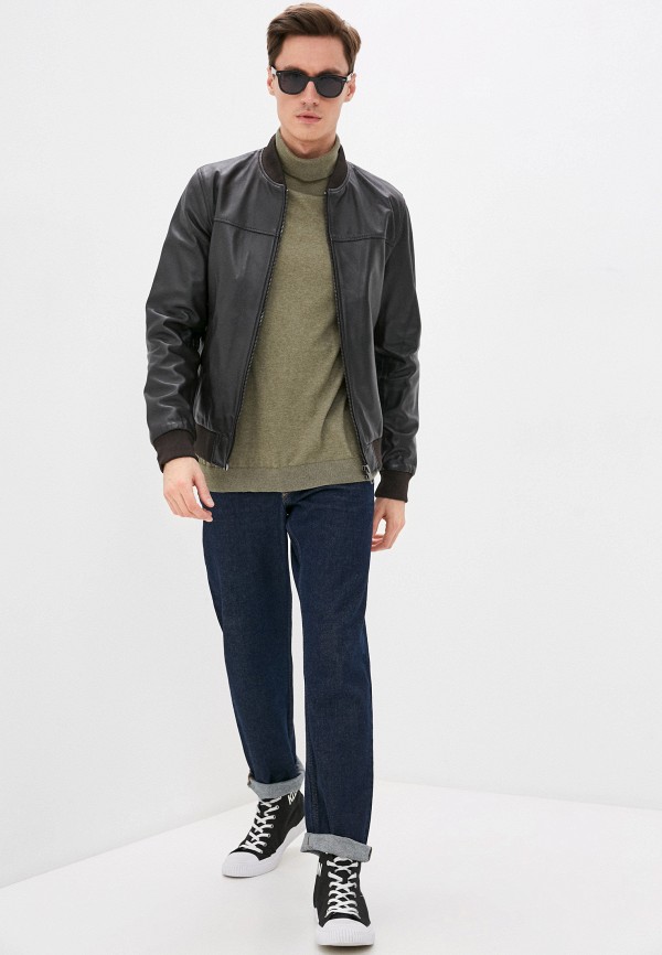 фото Куртка кожаная urban fashion for men