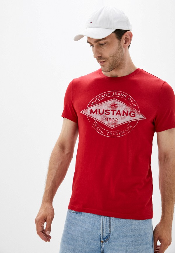 

Футболка Mustang, Красный, Aaron C Print