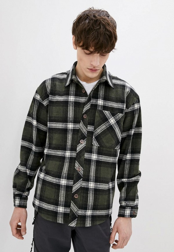 

Рубашка Pate, Хаки, Oversize