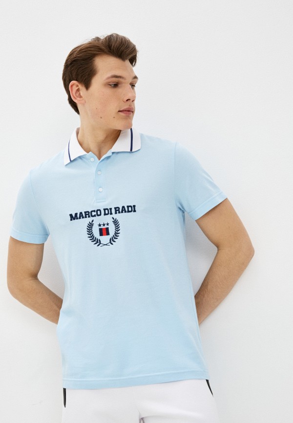 

Поло Marco Di Radi, Голубой